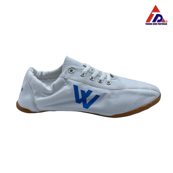 Giầy vải ĐB 14-2 - Màu trắng xanh