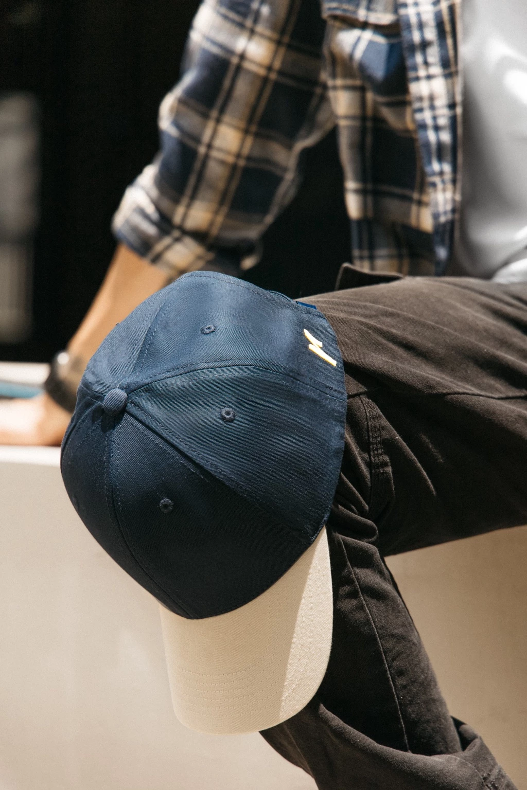 Mũ/Nón Bóng Chày Lưỡi Trai Màu Phối Unisex Thương hiệu Recklesstripwear - Signature Ballcap Mixed Vải Kaki Cotton