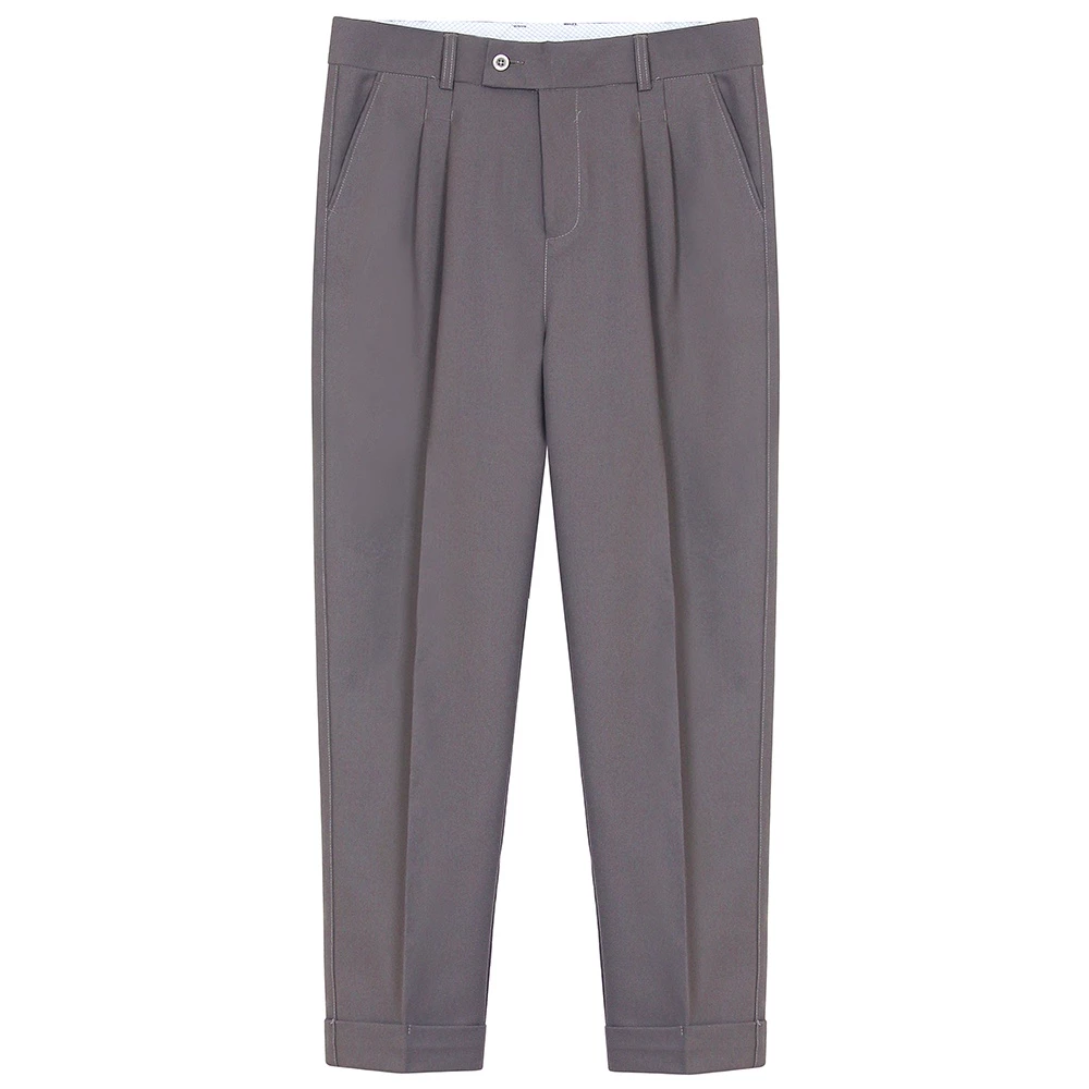 Quần tây nam màu đen, xám,... HUGU - Black Basic Pants With Hybrid - thoáng mát và chuẩn form