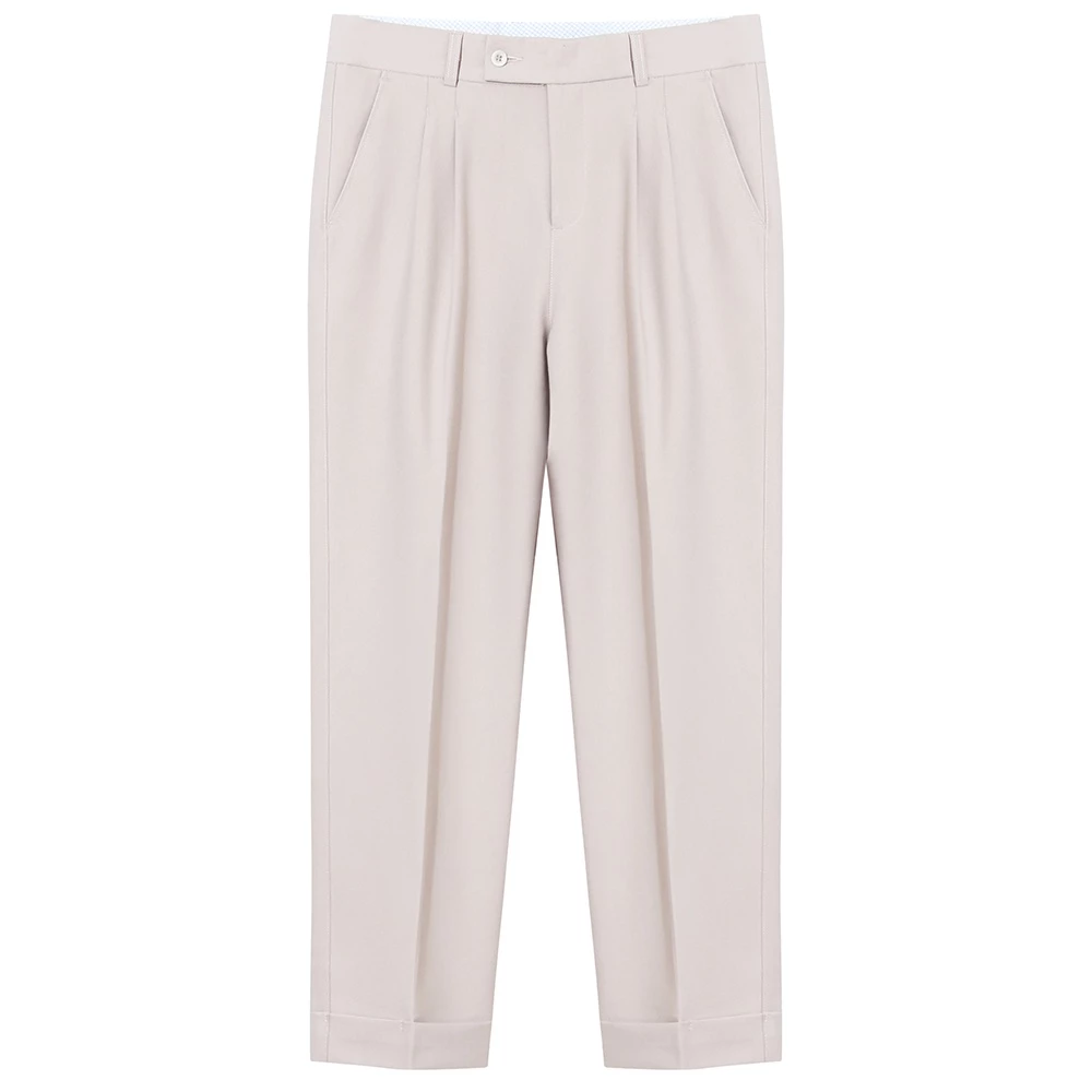 Quần tây nam màu đen, xám,... HUGU - Black Basic Pants With Hybrid - thoáng mát và chuẩn form
