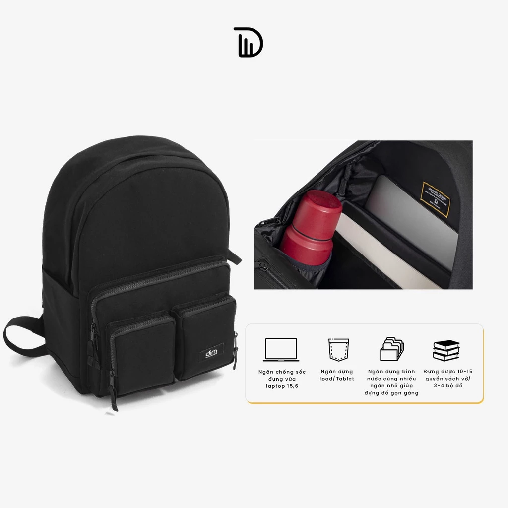 Balo DIM Grand Backpack - Laptop 15.6 inch