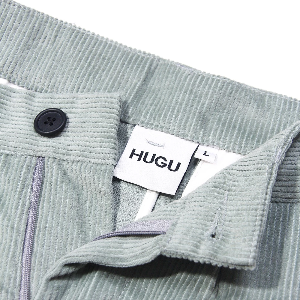 Quần dài nhung tăm màu đen, nâu,... HUGU - Corduroy Pant - Form unisex