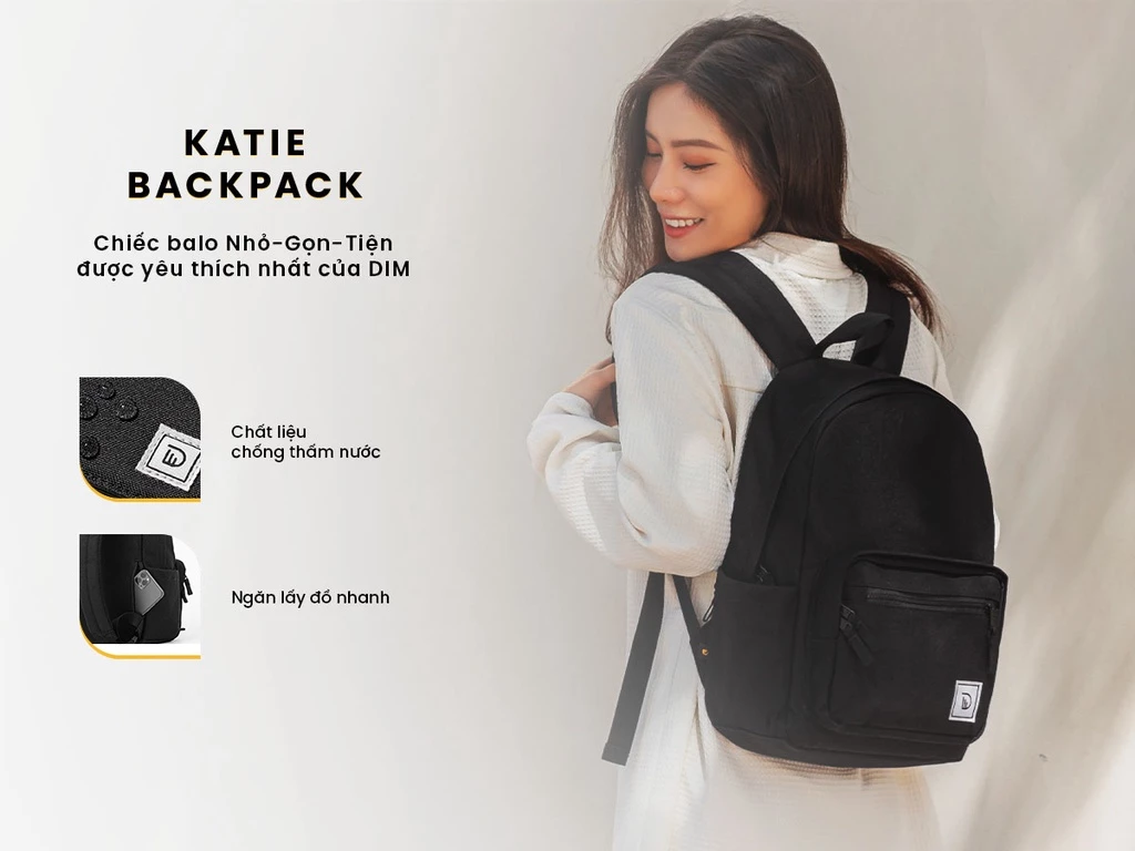 Balo DIM Katie Backpack - Color Edition