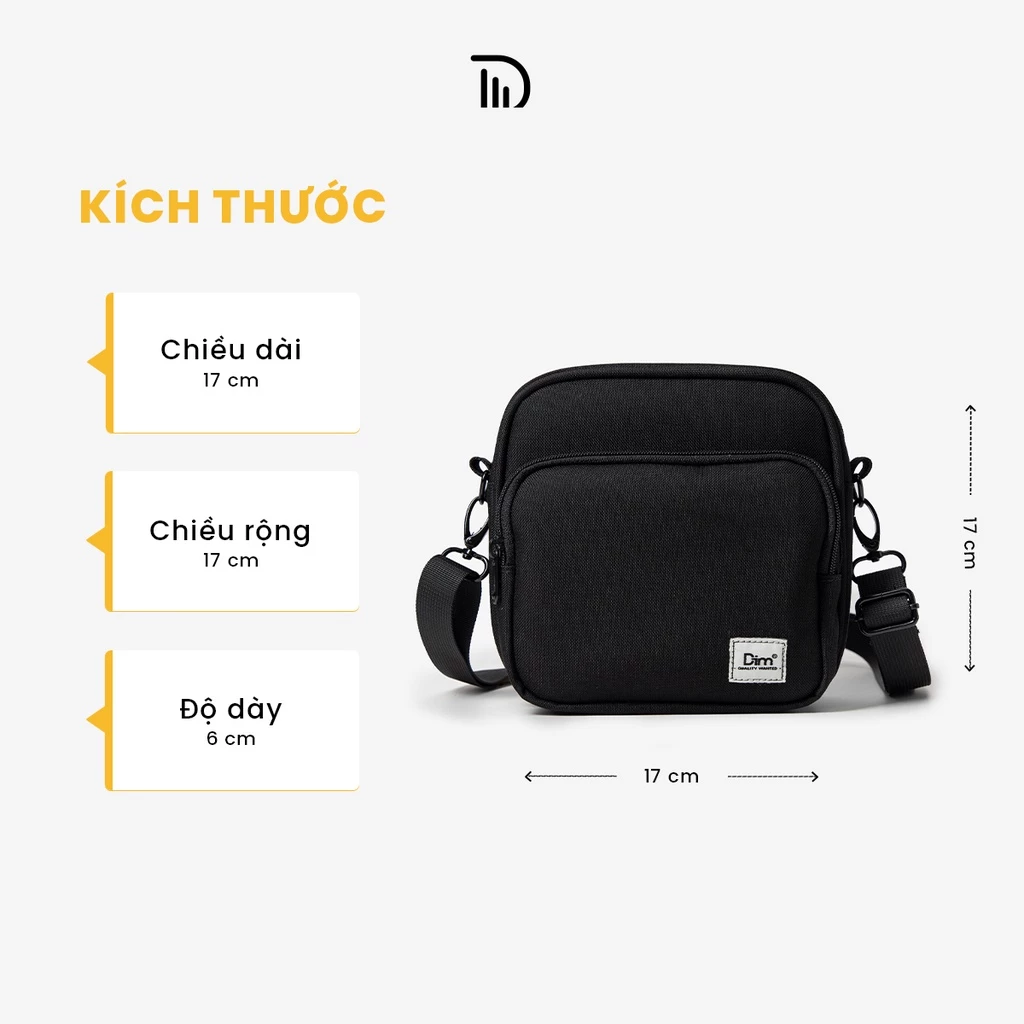 Túi đeo chéo DIM Daily Bag - Color Edition