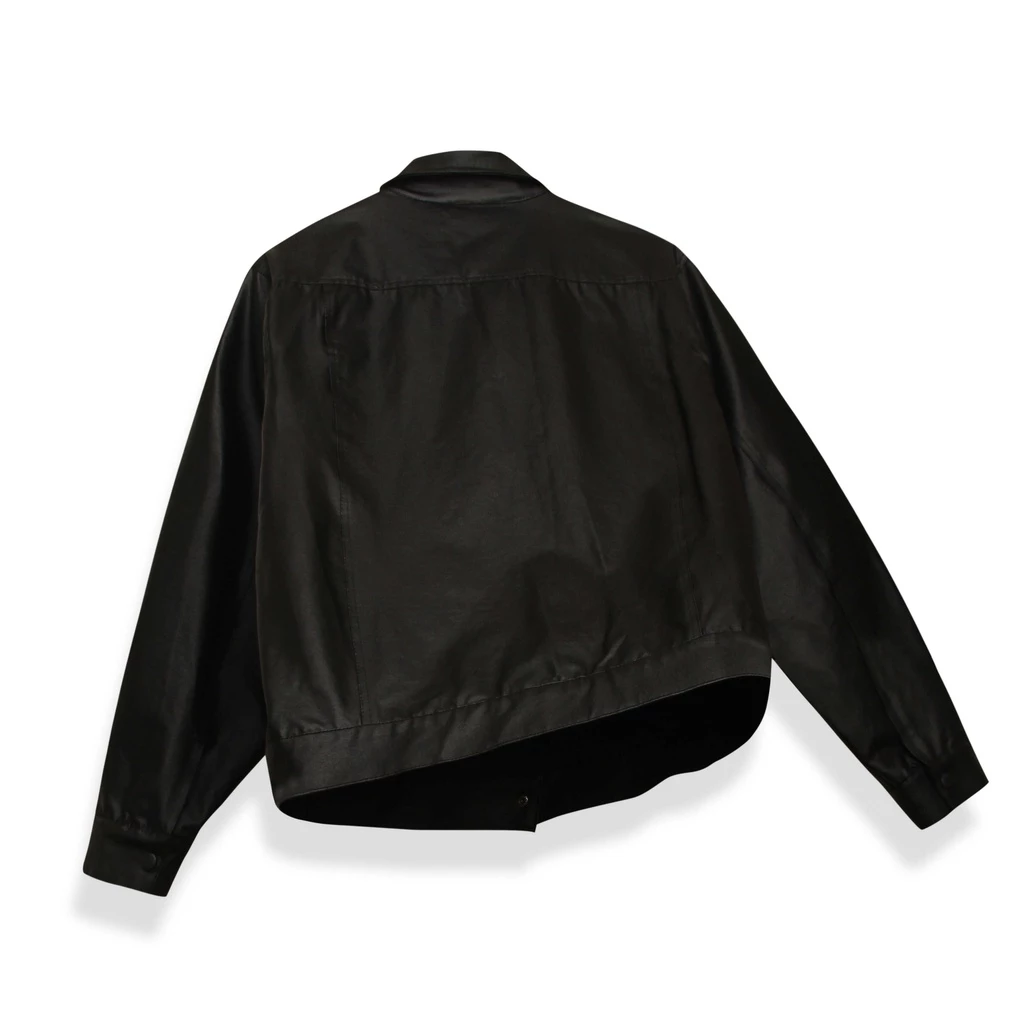 Áo khoác da jacket leather HUGU - Club Jacket - chống thấm nước kiểu dáng basic