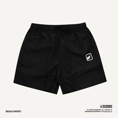 Quần short đi biển Morning Warning - Unisex Form Rộng Oversize Local Brand