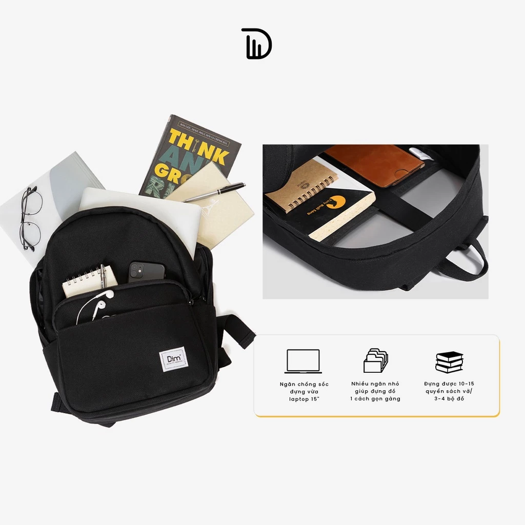 Balo DIM Classic Backpack - Laptop 15 inch