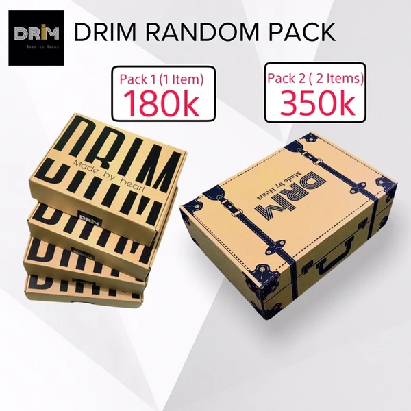 Random Pack Local Brand Hộp May Mắn Drimwe