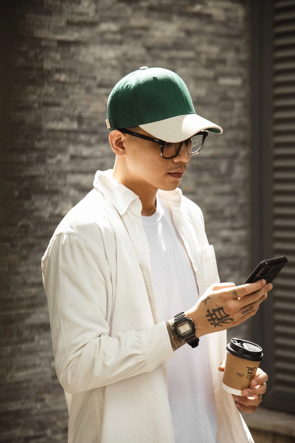 Mũ/Nón Bóng Chày Lưỡi Trai Màu Phối Unisex Thương hiệu Recklesstripwear - Signature Ballcap Mixed Vải Kaki Cotton