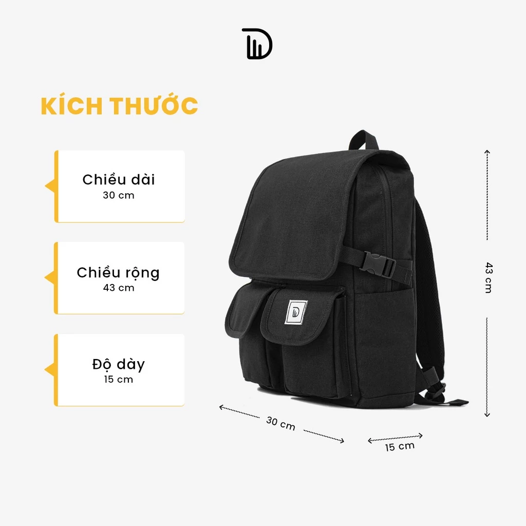 Balo DIM Explorer Backpack - Color Edition