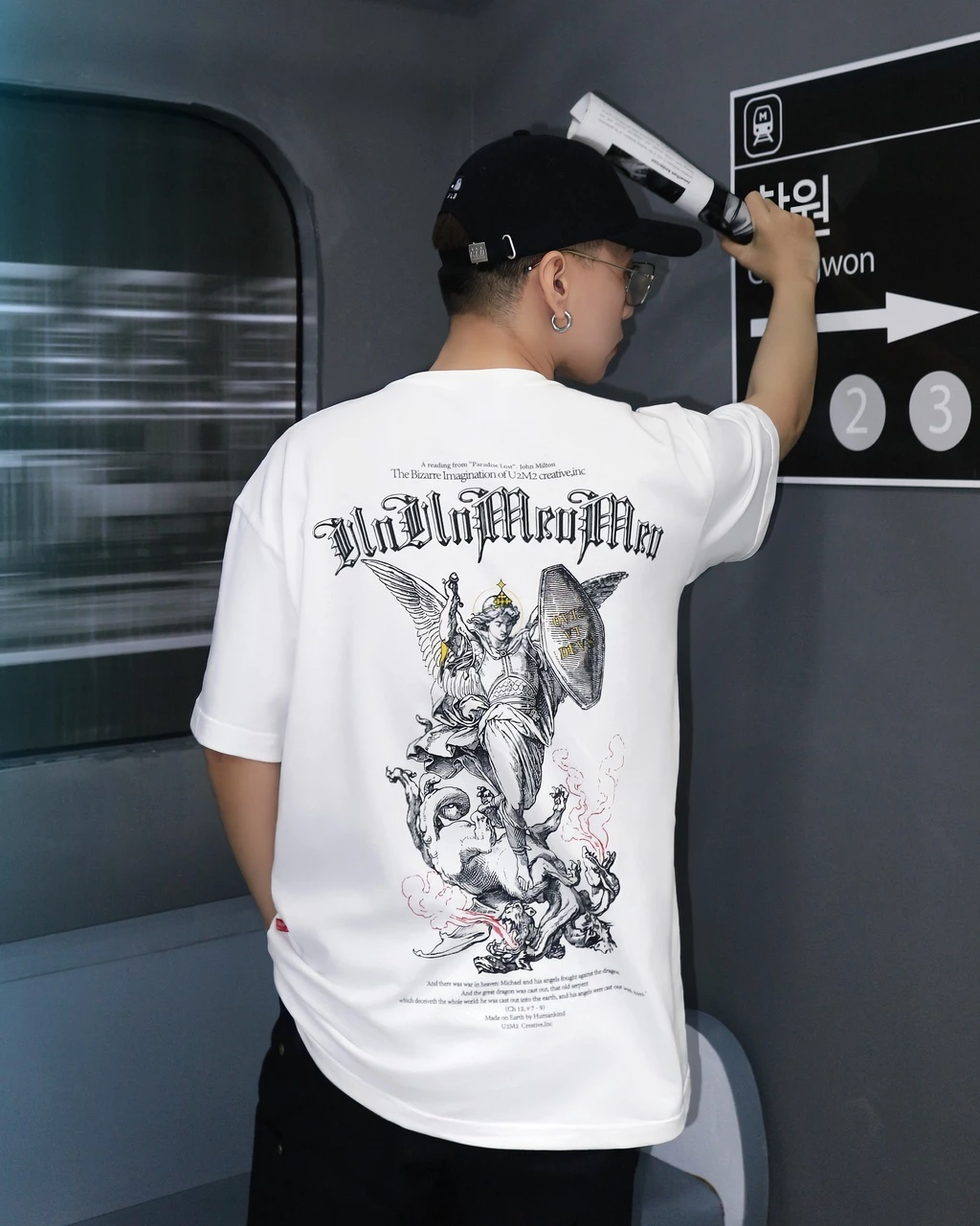 ÁO THUN OVERSIZE U2M2 - ANGELS TEE