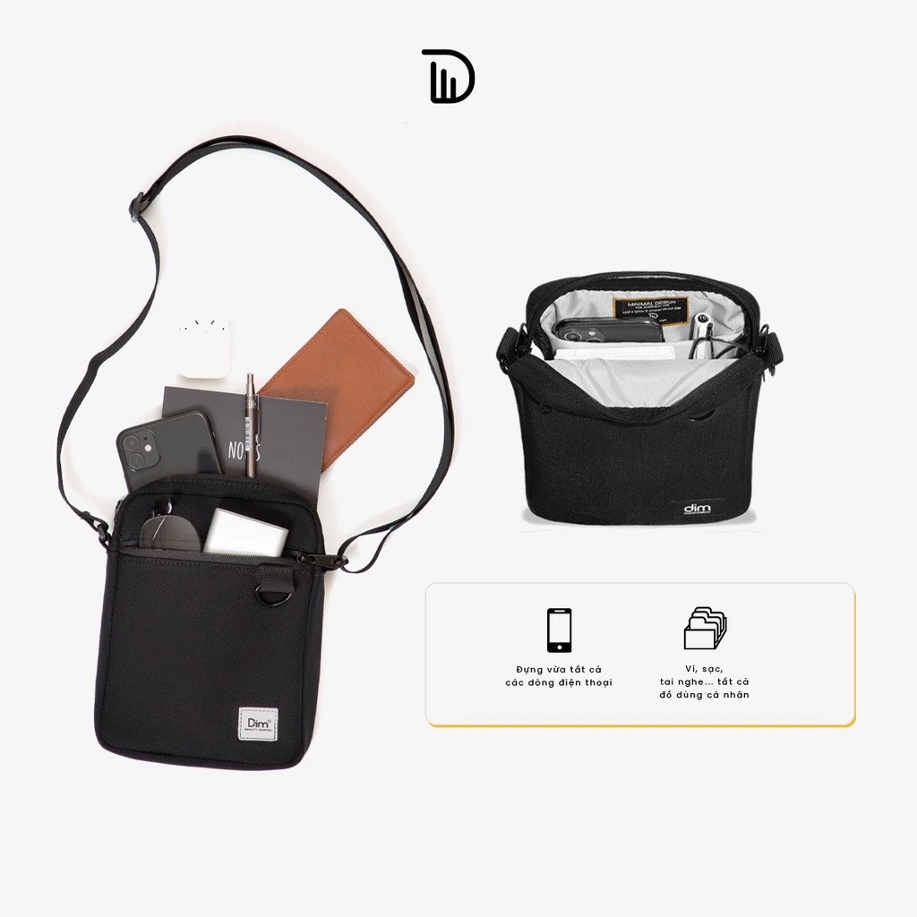 Túi đeo chéo DIM Mini Cross Bag