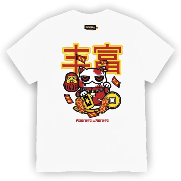 Áo Money Cat - Trắng