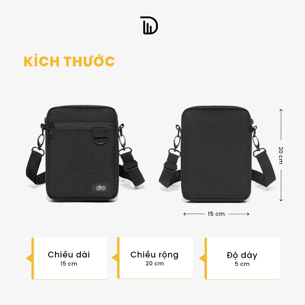 Túi đeo chéo DIM Mini Cross Bag