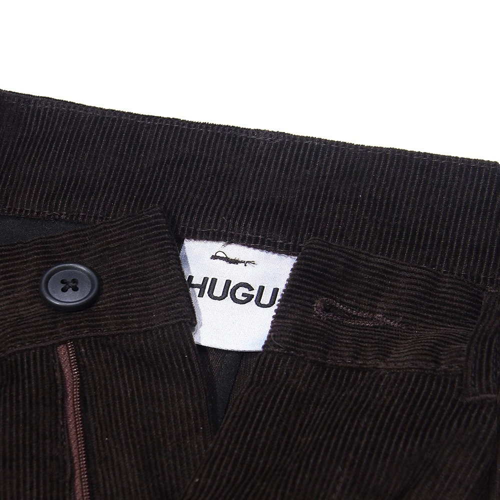 Quần dài nhung tăm màu đen, nâu,... HUGU - Corduroy Pant - Form unisex