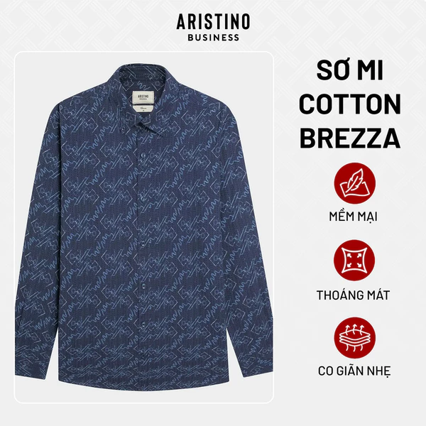 ARISTINO Áo Sơ Mi Nam Business Sơ Mi Công Sở Cao Cấp, Thiết Kế Thanh Lịch Dễ Phối Đồ 1LS1170Z