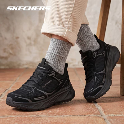 Giày Thể Thao Nữ Skechers Sport Edgeride Silver Eclipse Thường Ngày-150475-BBK Air-Cooled Memory Foam
