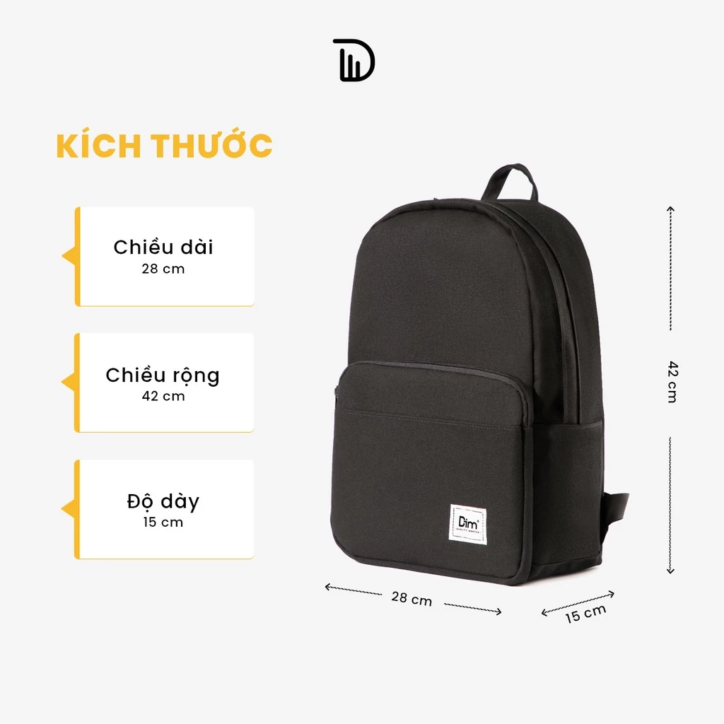 Balo DIM Classic Backpack - Laptop 15 inch