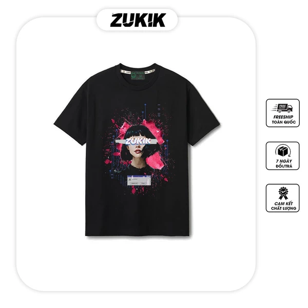 Áo thun tee phông nam nữ tay lỡ oversize form rộng ZUKIK - ZGirl