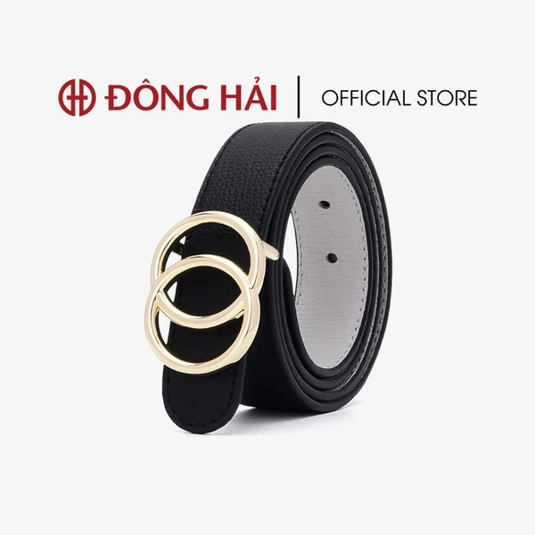 Thắt Lưng Da Nữ Đông Hải Khoá Tròn Đôi - PH02