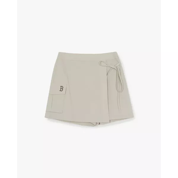 MLB - Quần short giả váy nữ phối nơ Gorpcore_3FSKB0463-43SAL