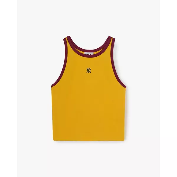 MLB - Áo ba lỗ nữ phom croptop Basic Ringer_3FTOB0163-50YED