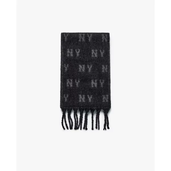 MLB - Khăn choàng unisex tua rua Monogram_3AMFM0156-50BKS