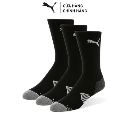 Bộ 3 Đôi Vớ PUMA Unisex ESSENTIAL CREW CUT 3 PA Black Màu Đen