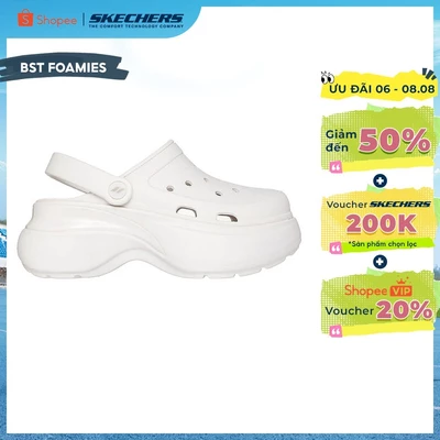 Giày Clog Nữ Skechers Foamies Tai That Girl-111678-NAT Online Sale