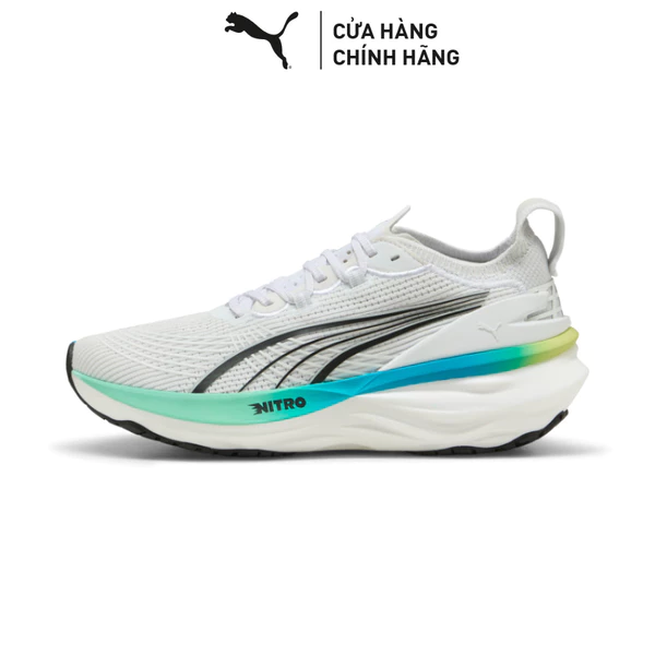 Giày Chạy Bộ PUMA Nữ ForeverRun NITRO 2 Wns White-Mint Melt Màu Trắng