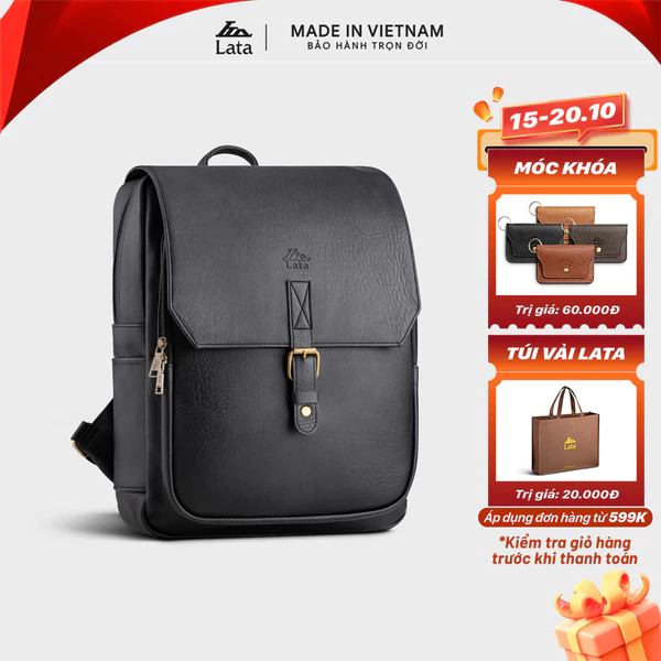 Balo Lata (Thời trang nam công sở cỡ lớn - Balo da BAL59)