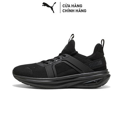 Giày Chạy Bộ PUMA Unisex Softride Enzo 6 Black-Flat Dark Gray Màu Đen