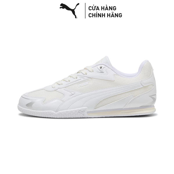 Giày Thể Thao PUMA Nữ Bella Donna Y2K Warm White-White-Silver Màu Trắng