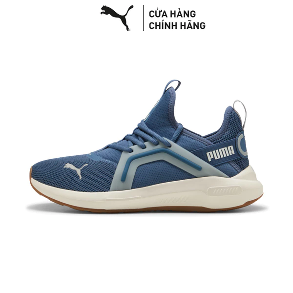 Giày Chạy Bộ PUMA Unisex Softride Enzo 5 Dark Indigo-Warm White Màu Xanh