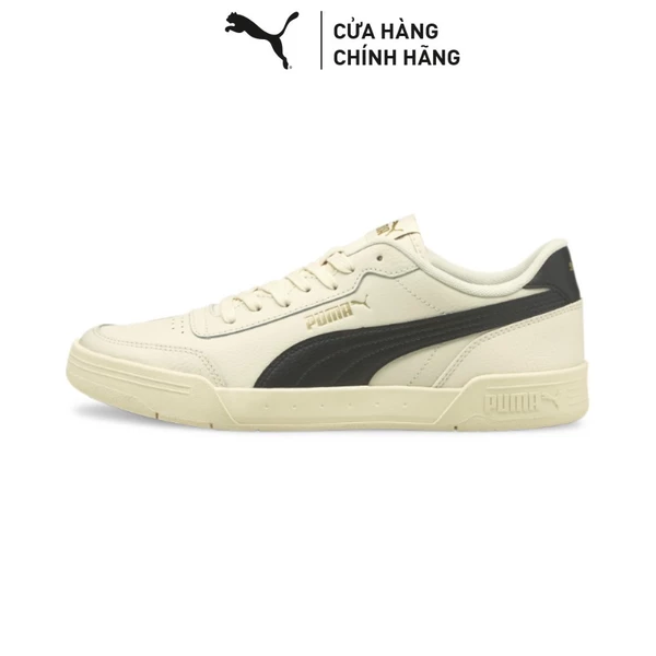 Giày Thời Trang PUMA Unisex Caracal Whisper White-Black Màu Trắng