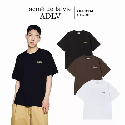 Áo Thun ADLV Blur Rabbit dáng oversized màu đen/trắng/nâu đậm - Hàng chính hãng
