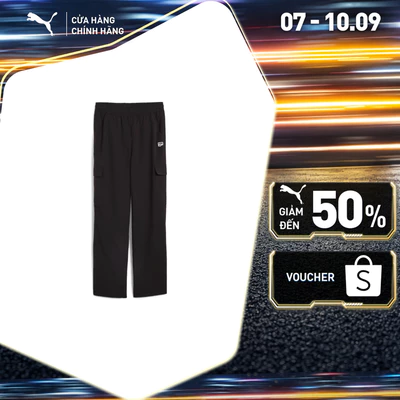 Quần Dài Thời Trang PUMA Nữ DOWNTOWN Cargo Pants Black Màu Đen