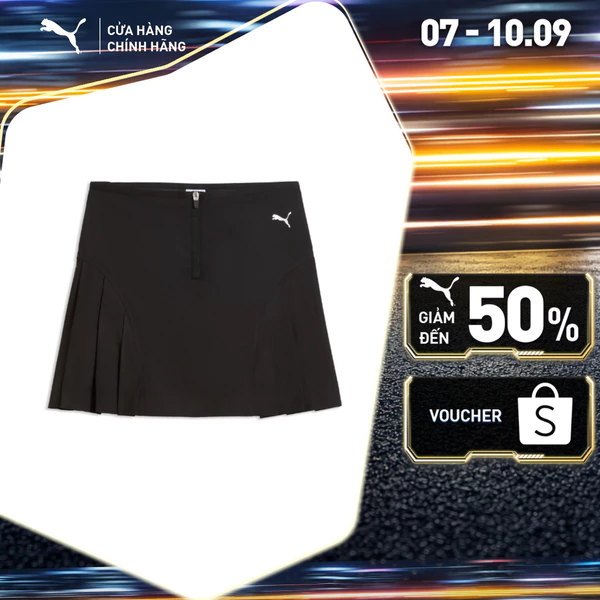 Váy Thời Trang PUMA Nữ DARE TO Woven Short Skirt Black Màu Đen