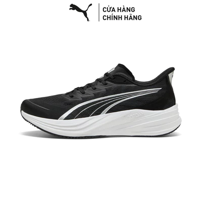 Giày Chạy Bộ PUMA Unisex Darter Pro 2 Black-Silver-White Màu Đen