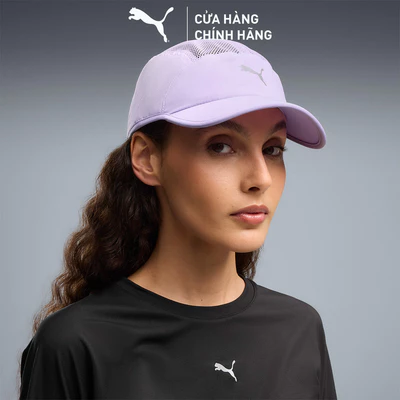 Nón Thể Thao PUMA Unisex SHORT VISOR MESH 5 Panel Cap Light Lavender Màu Tím