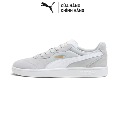 Giày Thể Thao PUMA Unisex Astro Play Flat Light Gray-White Màu Xám