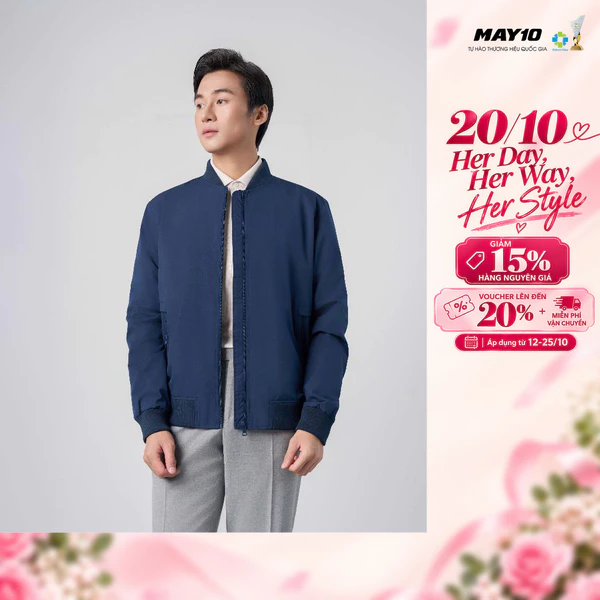 Áo Jacket nam 2 lớp May 10 mã 25215 3