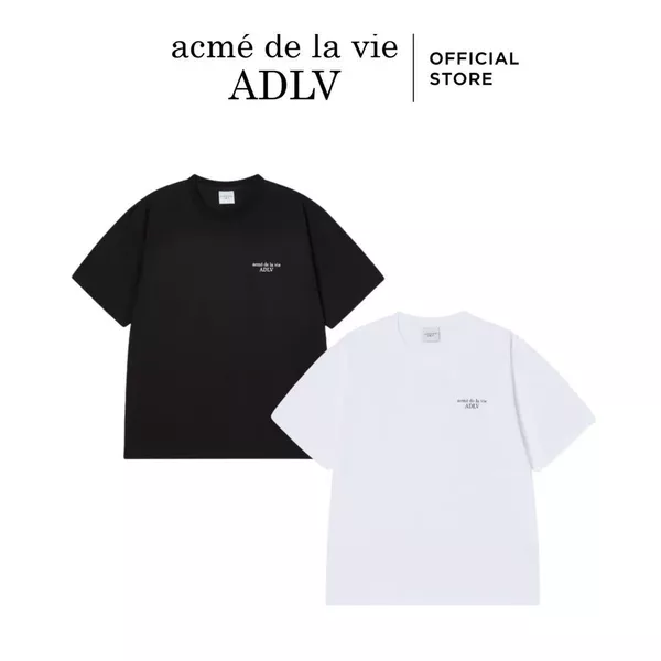 Áo Thun ADLV AC Bear Tree dáng oversized màu Đen/Trắng - Hàng chính hãng