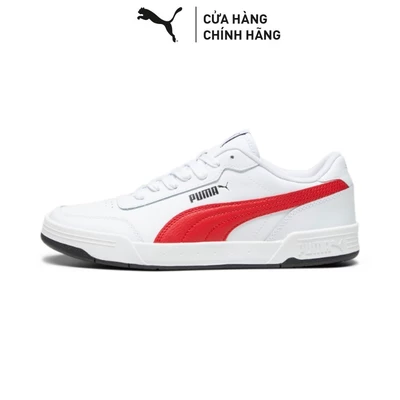 Giày thời trang PUMA Unisex Caracal White-For All Time Red-Black Màu Trắng