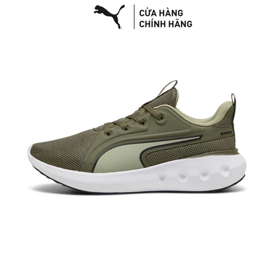 Giày Chạy Bộ PUMA Unisex Softride Carson Loden Green-Lux Army Màu Xanh Lá