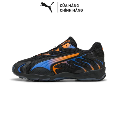 Giày Thời Trang PUMA Unisex Inhale Black-Orange Glo Màu Đen