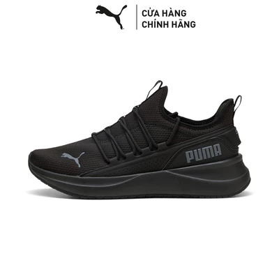Giày Chạy Bộ PUMA Unisex Softride Carson 2 Pulse Black-Slate Sky Màu Đen
