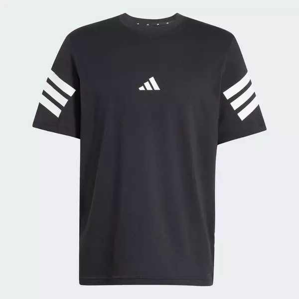 adidas Phong cách sống Áo Thun 3 Sọc Future Icons Nam Đen JD4877