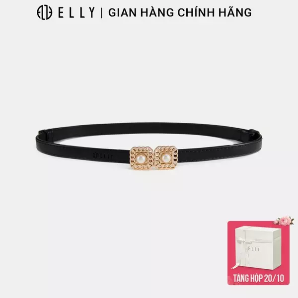 Thắt lưng nữ ELLY ED39 khóa móc da bò Italy cao cấp dây nịt nữ thời trang chính hãng