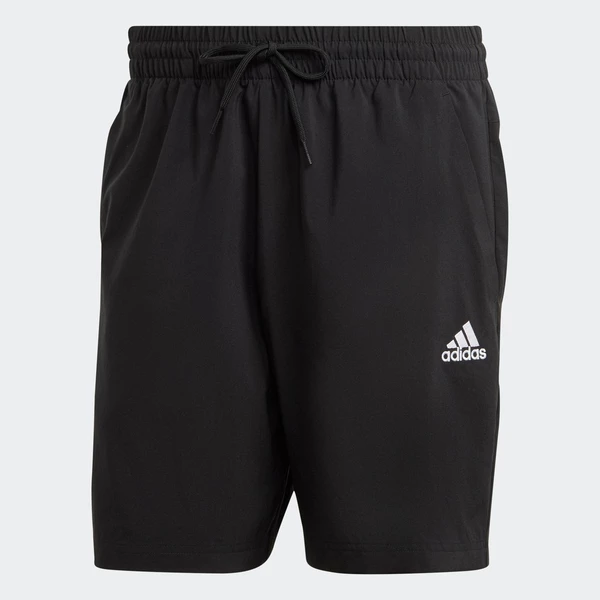 adidas Phong cách sống Quần Short Chelsea Logo Nhỏ Essentials AEROREADY Nam Đen IC9392